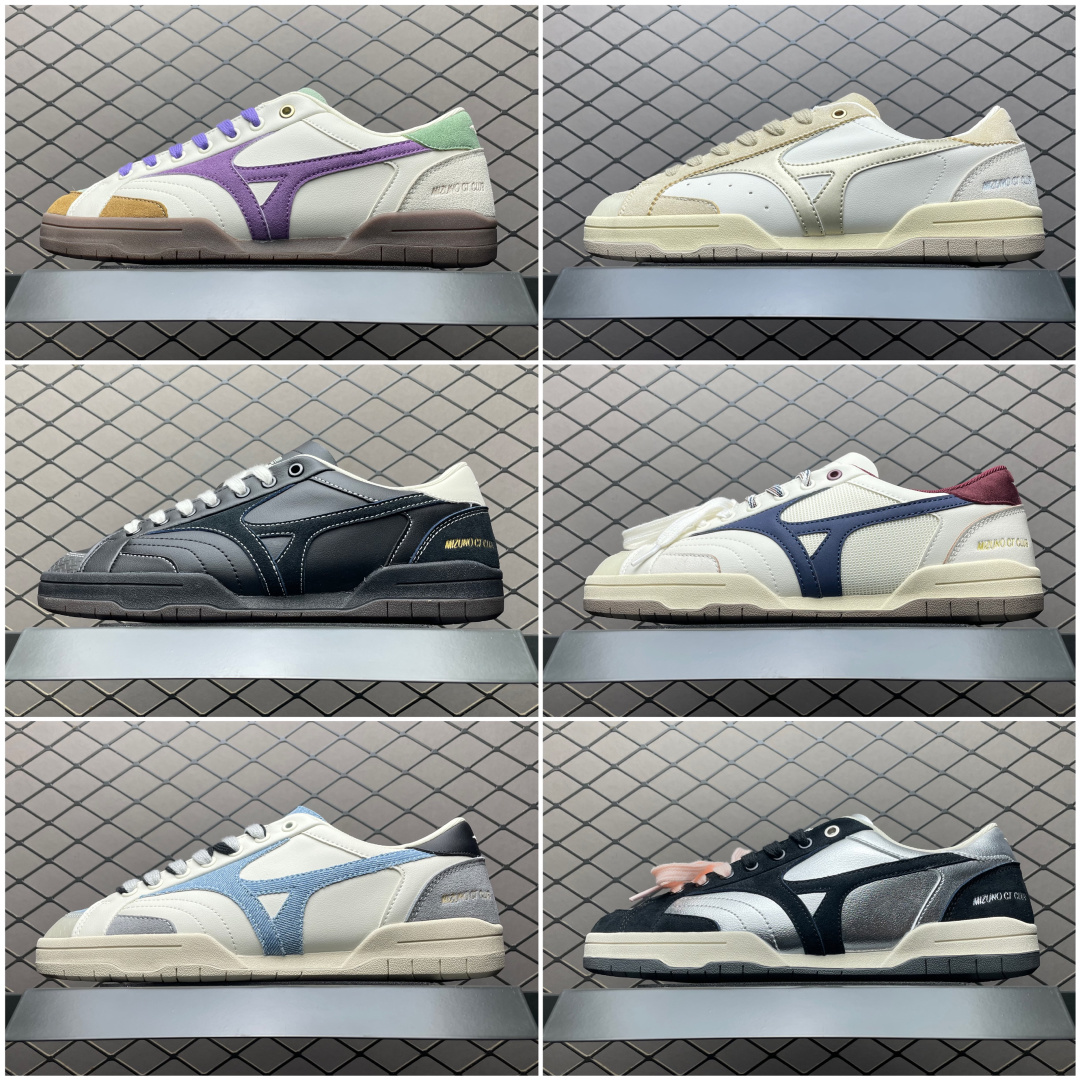 Mizuno 美津浓 CT CLUB 低帮生活休闲鞋 D1GH 尺码：36 36.5 37 38 38.5 39 40 