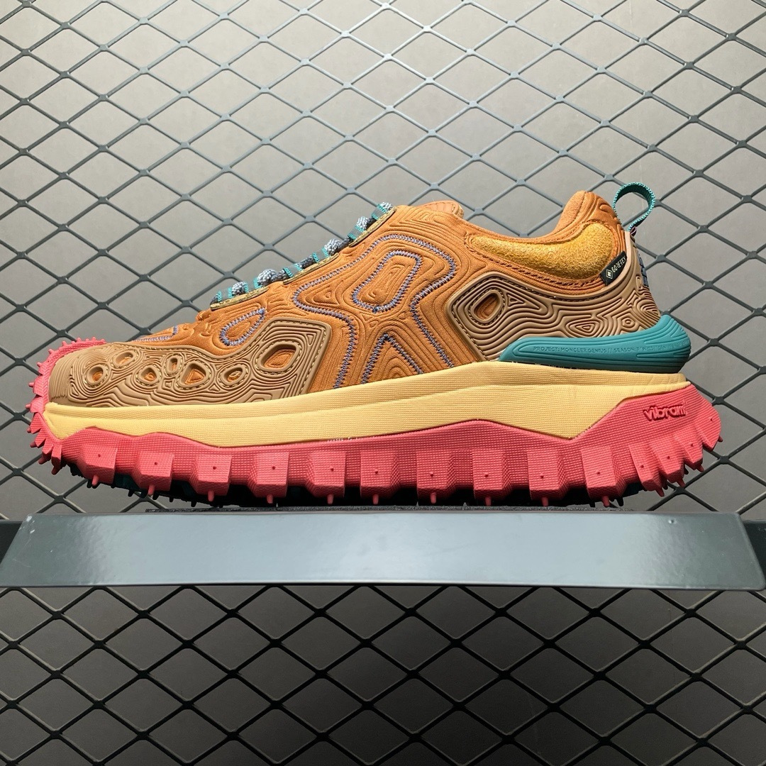 白菜价🥬福利特价🔥 Moncler 盟可睐/蒙口 TrailgriP山地户外鞋 鞋底搭载Vibram外底提供超强的抓地力