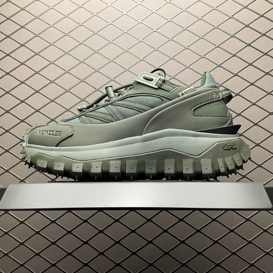 白菜价🥬福利特价🔥 Moncler 盟可睐/蒙口 TrailgriP山地户外鞋 鞋底搭载Vibram外底提供超强的抓地力