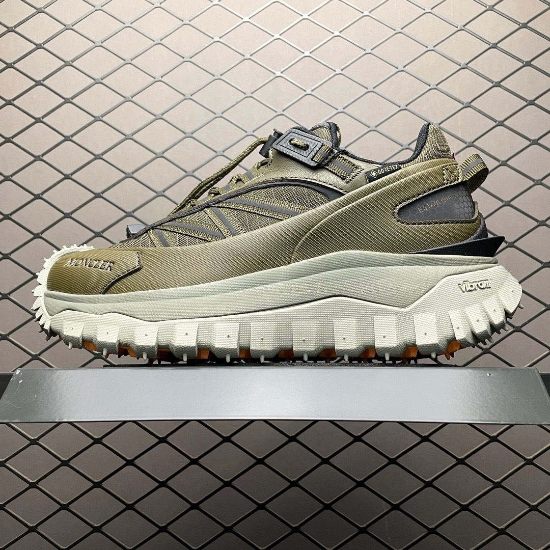 白菜价🥬福利特价🔥 Moncler 盟可睐/蒙口 TrailgriP山地户外鞋 鞋底搭载Vibram外底提供超强的抓地力