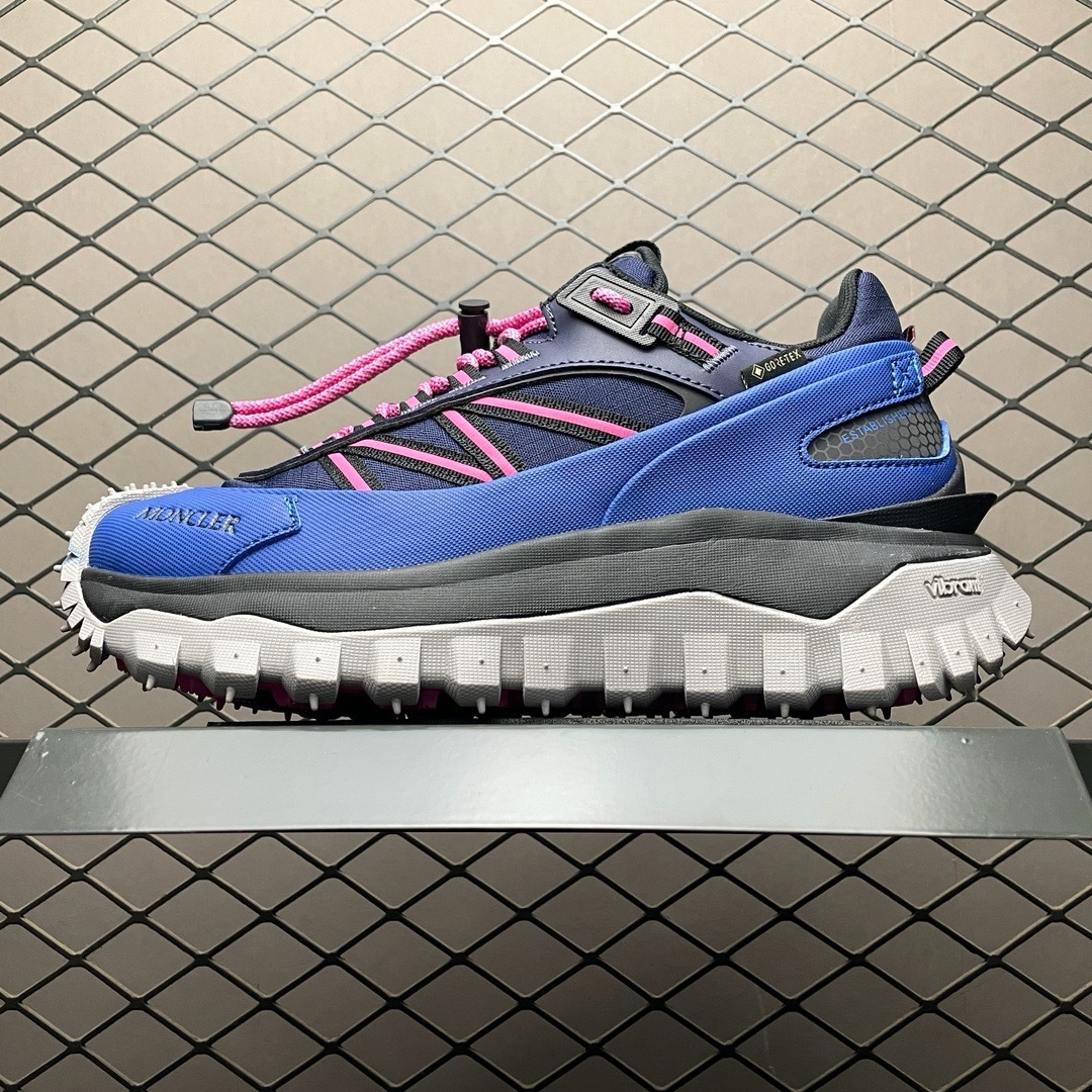 白菜价🥬福利特价🔥 Moncler 盟可睐/蒙口 TrailgriP山地户外鞋 鞋底搭载Vibram外底提供超强的抓地力