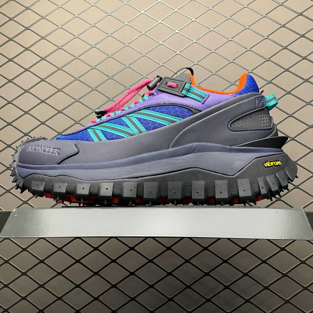 白菜价🥬福利特价🔥 Moncler 盟可睐/蒙口 TrailgriP山地户外鞋 鞋底搭载Vibram外底提供超强的抓地力