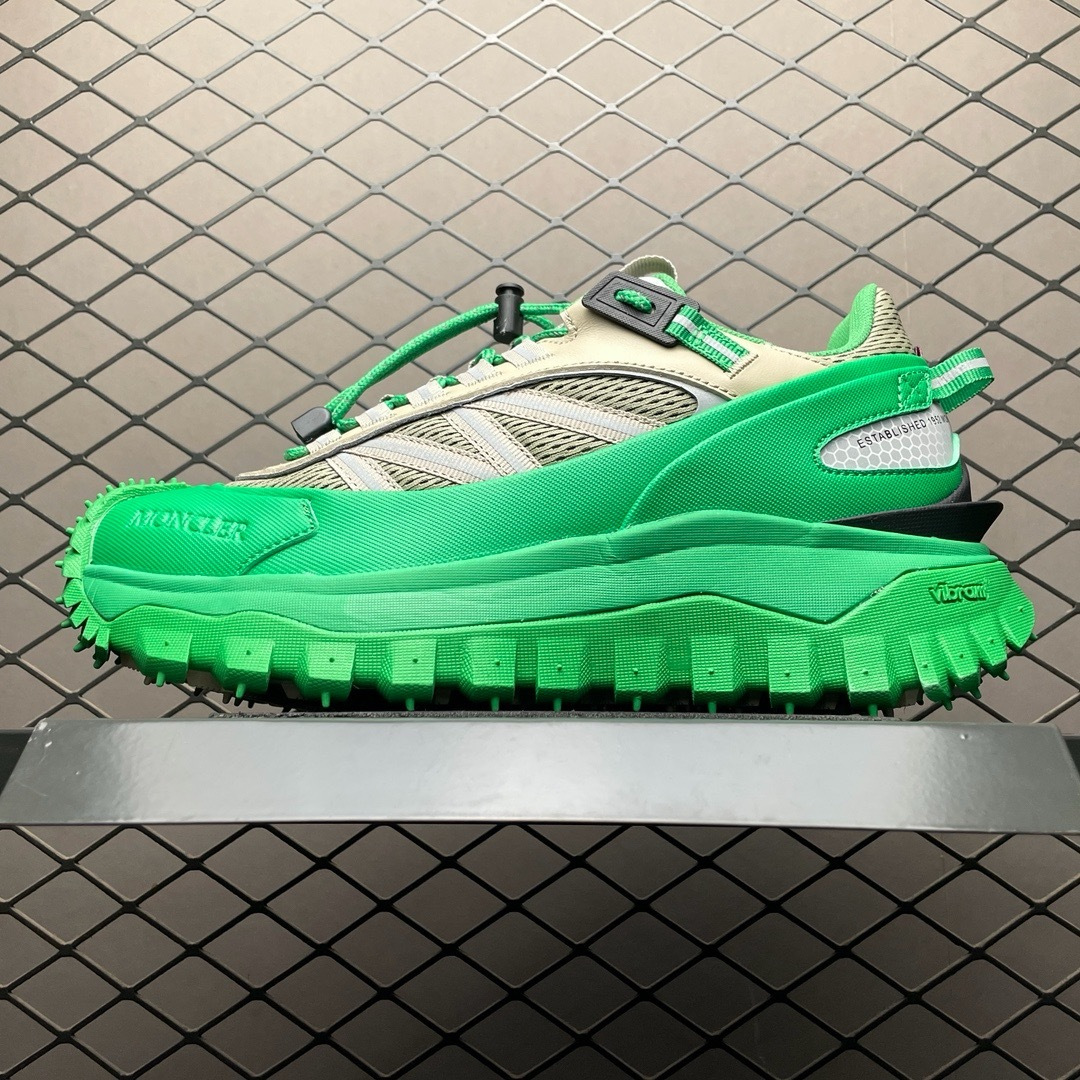 白菜价🥬福利特价🔥 Moncler 盟可睐/蒙口 TrailgriP山地户外鞋 鞋底搭载Vibram外底提供超强的抓地力