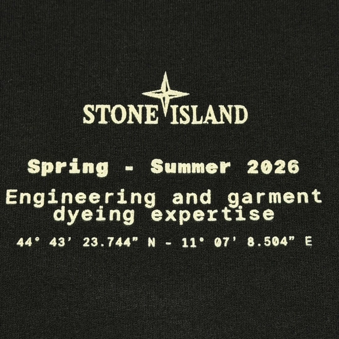 S# Stone Island 石头岛 斑驳罗盘印花长袖 真正原版购回开发 高端零售专供 品质保证 100%放心出街 尺