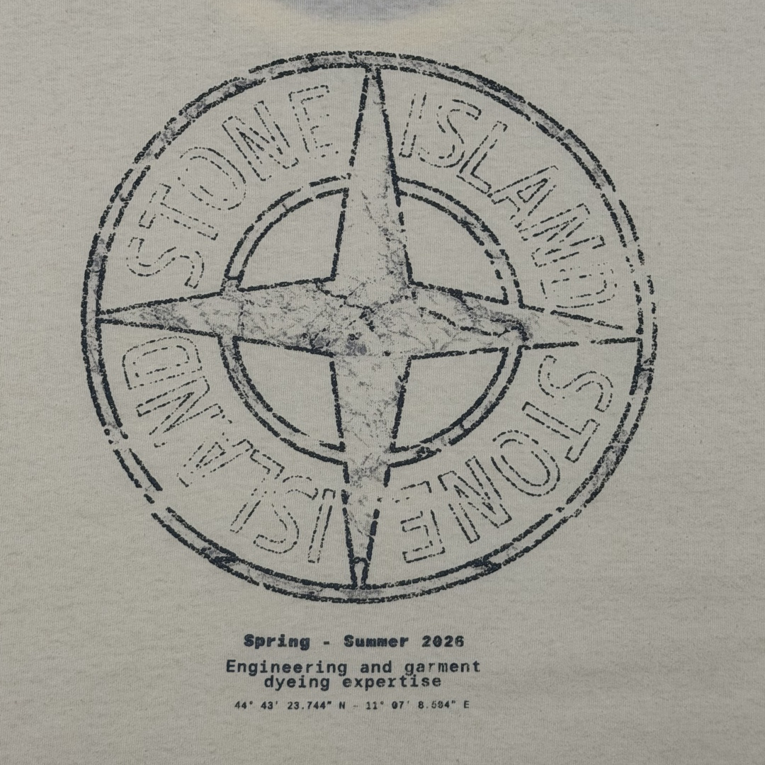 S# Stone Island 石头岛 斑驳罗盘印花长袖 真正原版购回开发 高端零售专供 品质保证 100%放心出街 尺 S# Stone Island 石头岛 斑驳罗盘印花长袖 真正原版购回开发 高端零售专供 品质保证 100%放心出街 尺