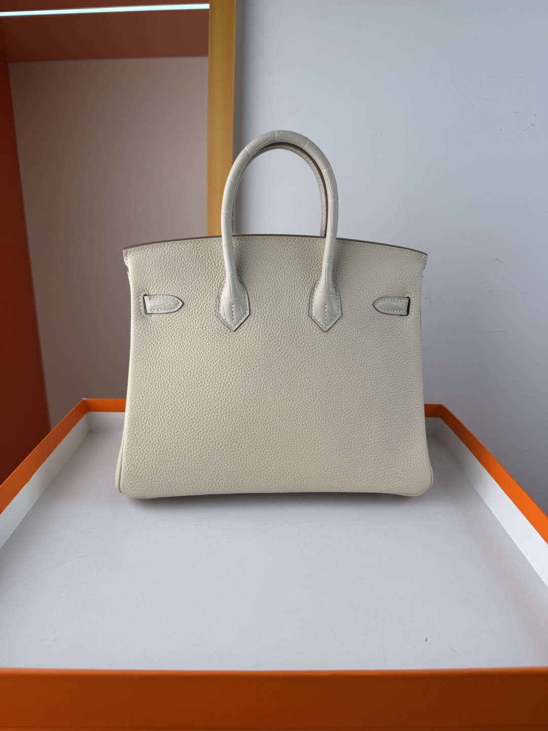 Hermès Birkin 25cm Touch Milkshake White Togo Leather & Matte Alligator Bag 3 cmp i1750143884270 2406 0 1