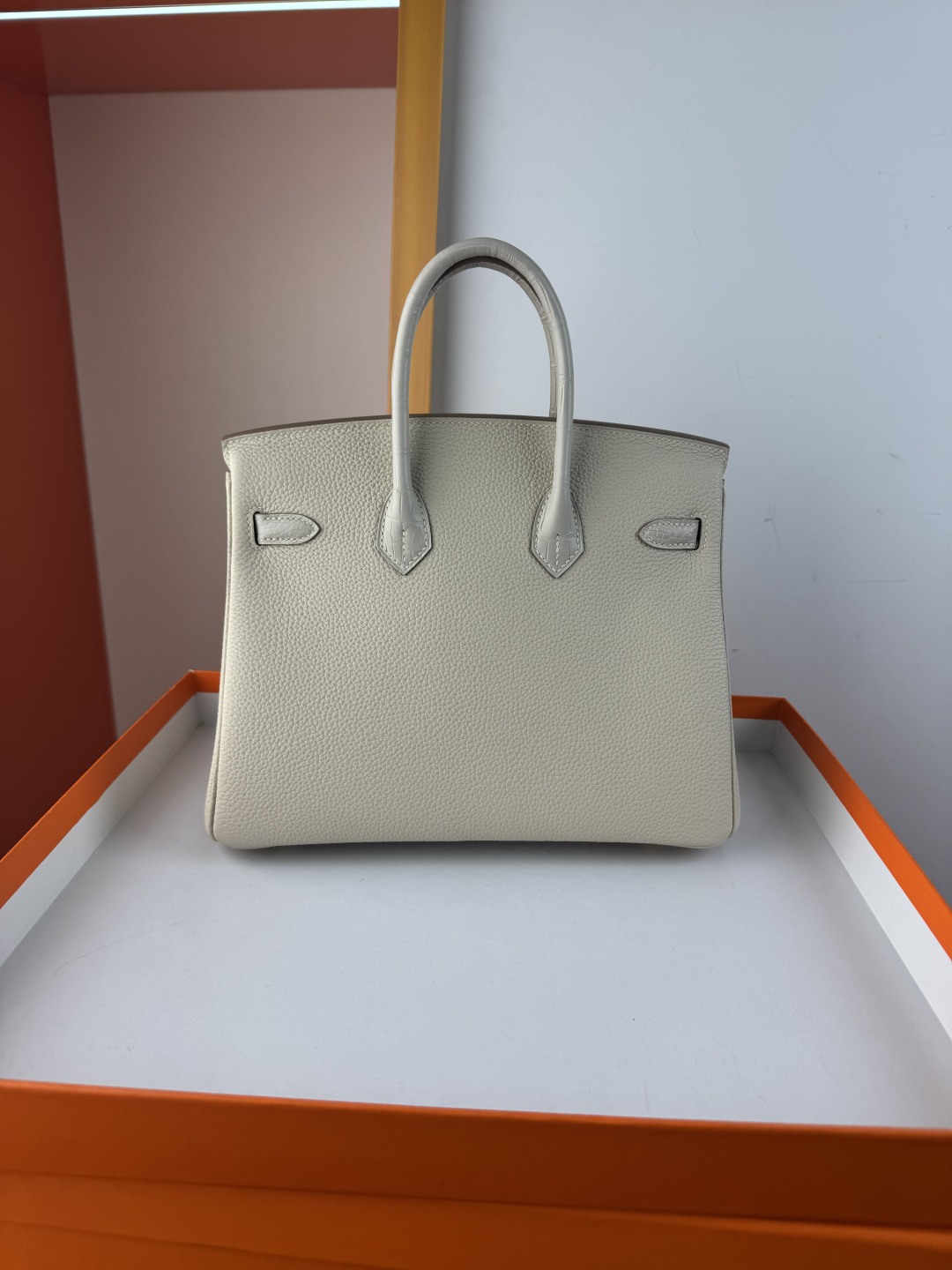 Hermès Birkin 25cm Touch: Togo Leather & Matte Alligator – Milkshake White 2 cmp i1750153726570 6764 0 1