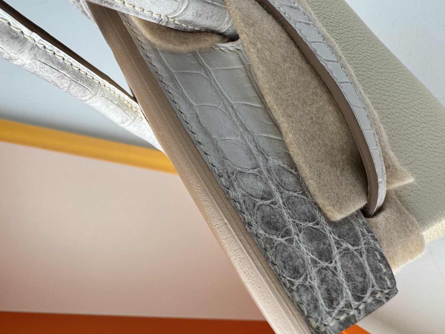 Hermes Birkin 25cm Touch Himalaya Togo Leather Bag with Gold Hardware 6 cmp i1750156311461 5912 0 4