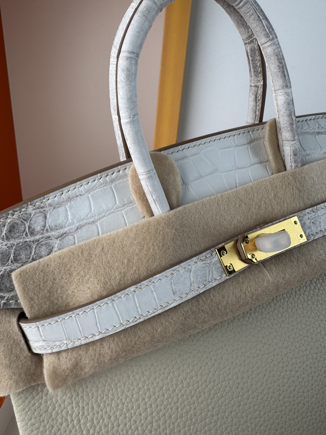 Hermes Birkin 25cm Touch Himalaya Togo Leather Bag with Gold Hardware 9 cmp i1750156314361 5030 0 7