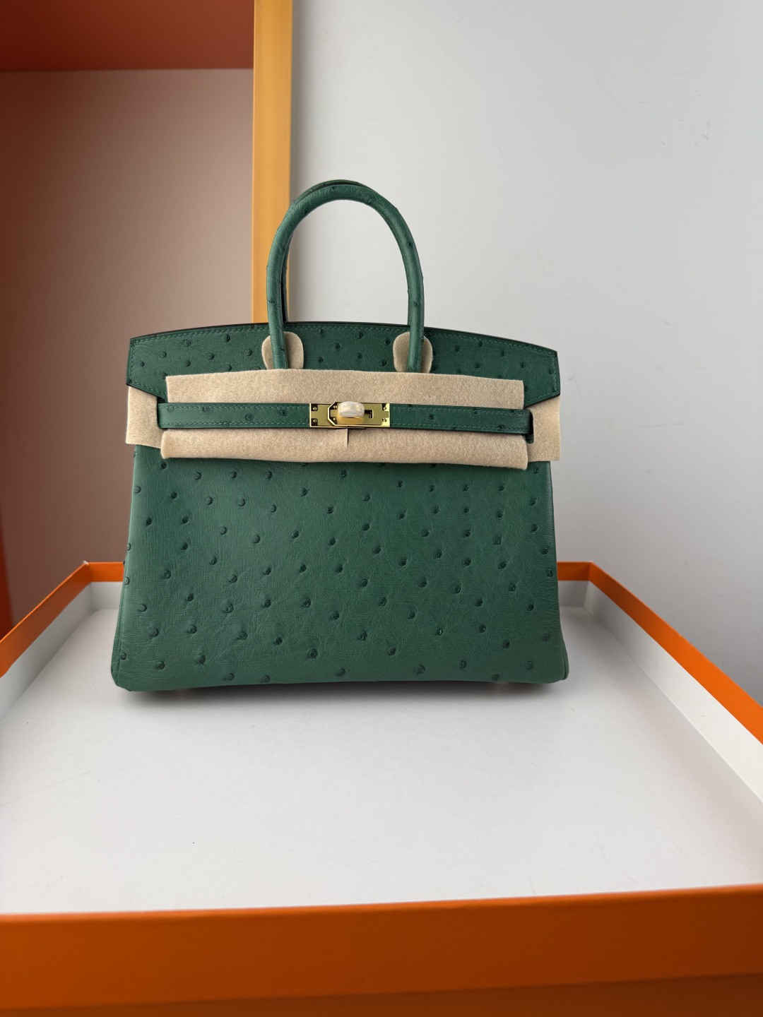 NO:698930,Birkin platinum 25cm imported South African KK ostrich skin [malachite green] gold buckle counter synchronization fully handmade beeswax thread sewing pure steel hardware in stock, Hermes, hermes, ostrich skin, Hermes,19860909Birkin 铂金 25cm 进口南非KK鸵鸟皮【孔雀绿】金扣 专柜同步 全手工蜜蜡线缝制 纯钢五金 现货,爱马仕,hermes,ostrich skin,Hermes,,Bag