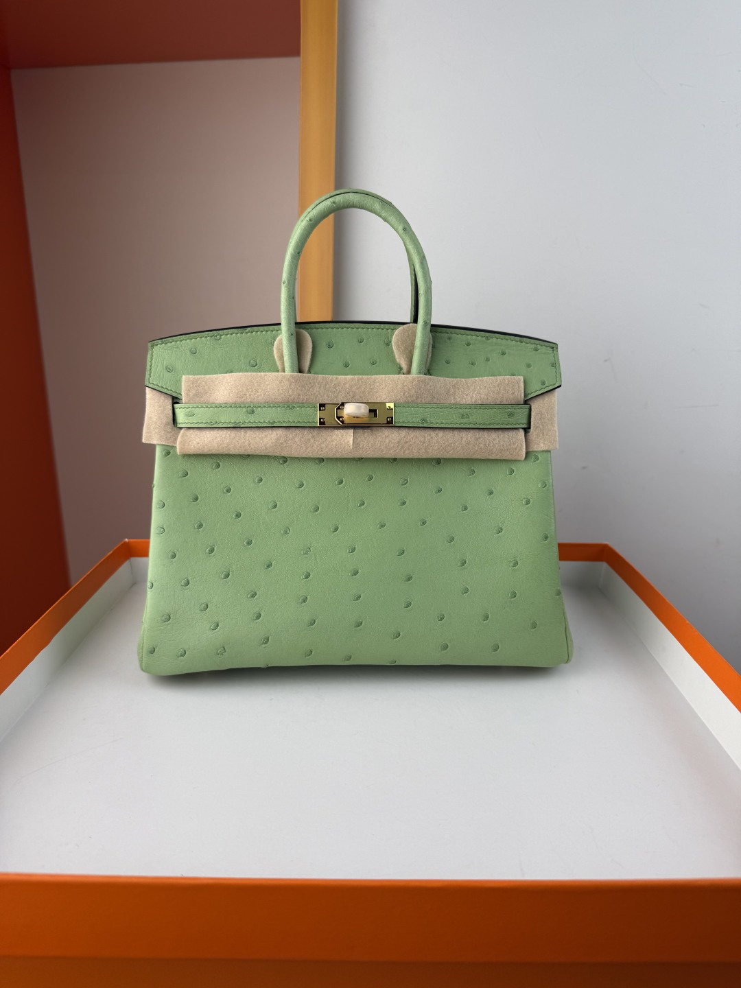 NO:698919,Birkin platinum 25cm imported South African KK ostrich skin [avocado green] gold buckle counter synchronization fully handmade beeswax thread sewing pure steel hardware in stock, Hermes, hermes, ostrich skin, Hermes,19860909Birkin 铂金 25cm 进口南非KK鸵鸟皮【牛油果绿】金扣 专柜同步 全手工蜜蜡线缝制 纯钢五金 现货,爱马仕,hermes,ostrich skin,Hermes,,Bag