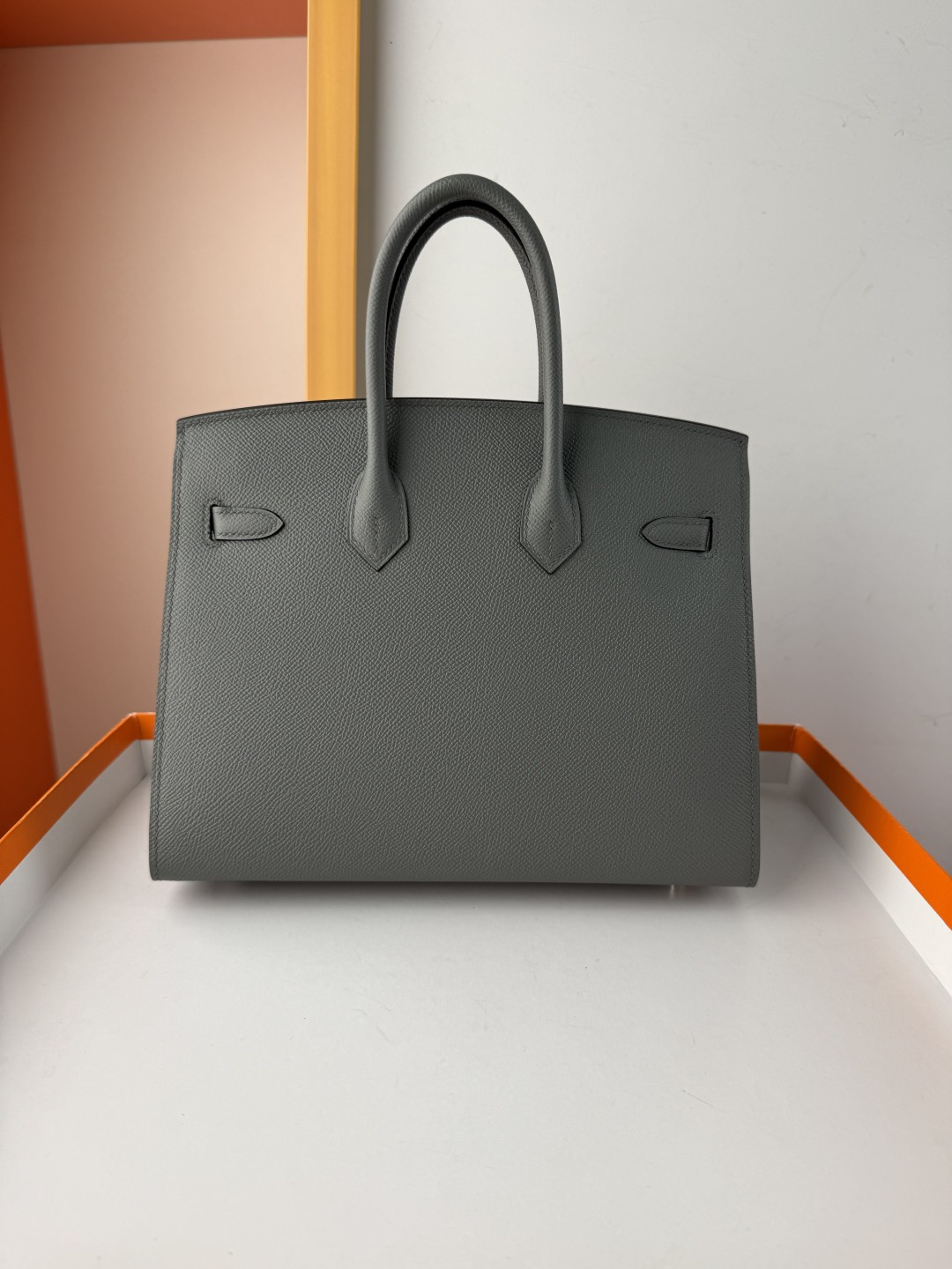 Hermes Style Beige Leather Bag Lookbook Reference image 2