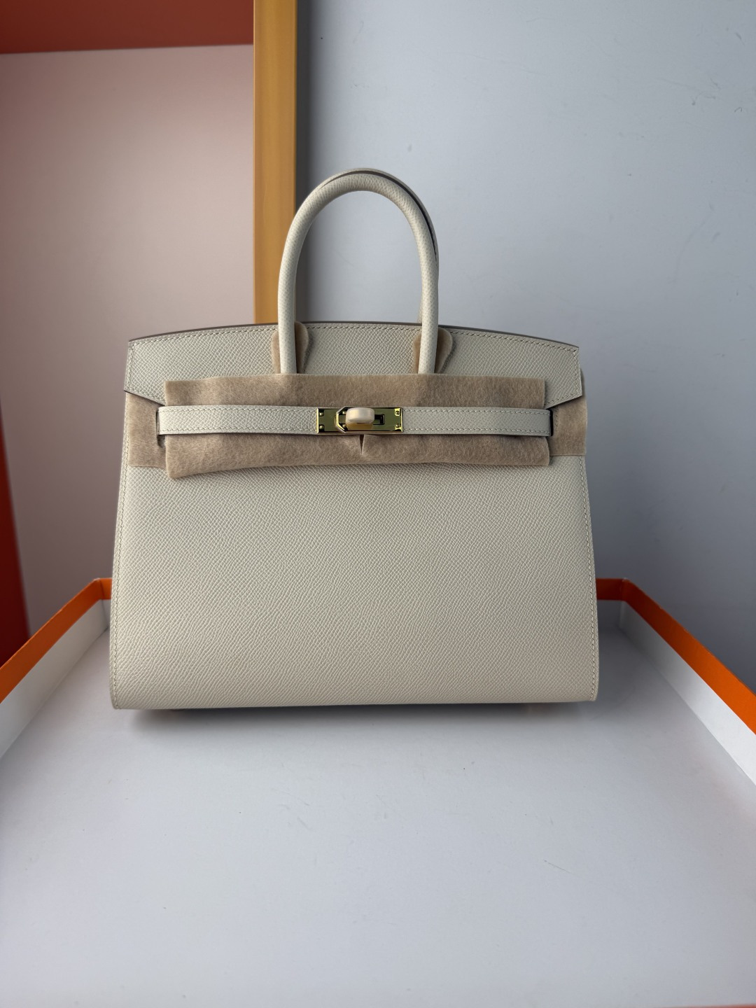 Hermes Style White Leather Bag Lookbook Reference image 1