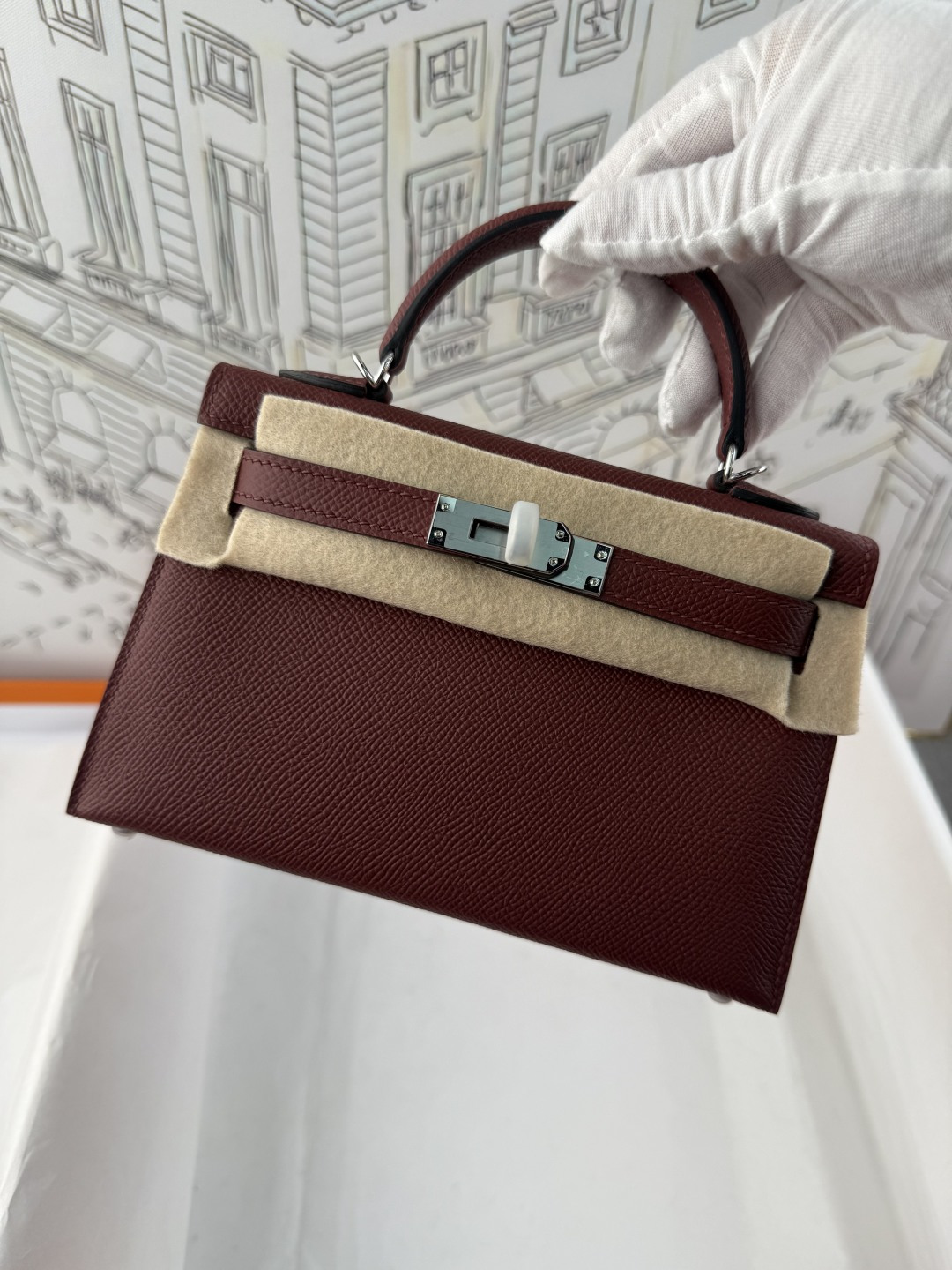 NO:717842,Kelly second generation 19cm original imported Esom leather [Hermes red] silver buckle, hand-made nails, counter synchronization, fully hand-sewn with beeswax thread, pure steel hardware, in stock, Hermes, hermes, Hermes,19860909Kelly 二代 19cm 原厂进口Esom皮【爱马仕红】银扣 手工钉 专柜同步 全手工蜜蜡线缝制 纯钢五金 现货,爱马仕,hermes,Hermes,,Bag