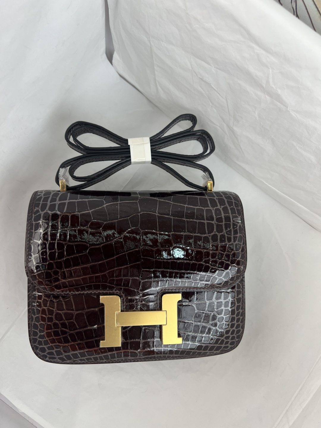 Сумка Constance 19 см крокодил Hermès