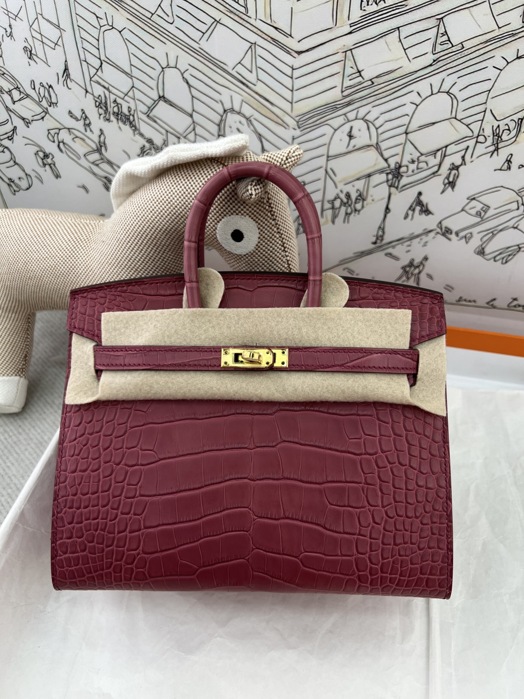 NO:919548,In stock BK20 matte crocodile skin platinum 20cm hand-stitched 3 pieces of leather, all hand-stitched with wax thread, all-steel hardware, lining goatskin, Hermes, hermes, sheepskin, crocodile skin, Hermes,19860909现货 BK20 哑光鳄鱼皮铂金20cm手缝3张皮 全手缝蜡线 全钢五金 内里山羊皮,爱马仕,hermes,sheepskin,crocodile skin,Hermes,,Bag