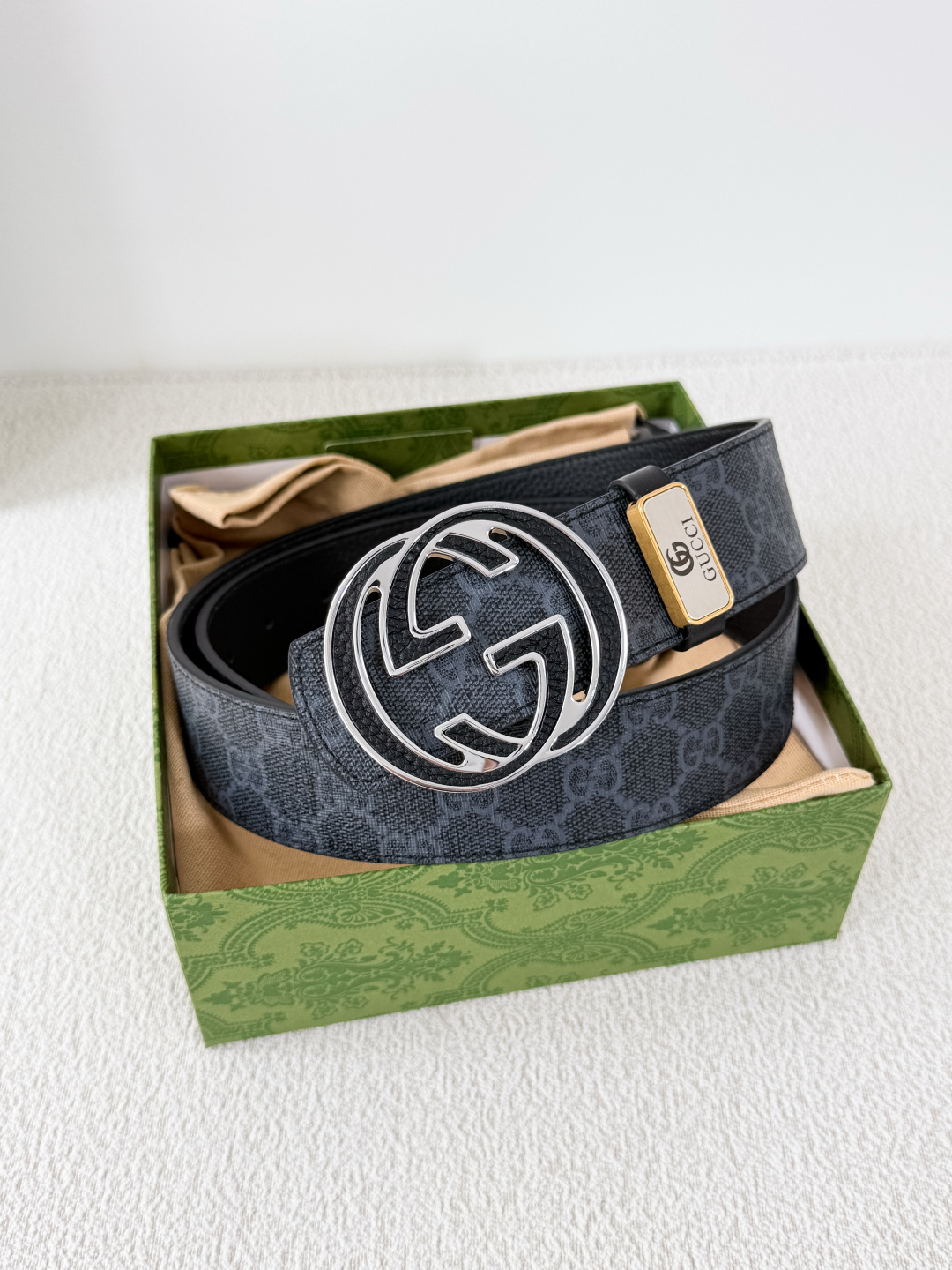 .Gu...cci· · ✈️· 🐂 24k 🌈 ➕ ✈️ 3.8cm Gucci Cintura