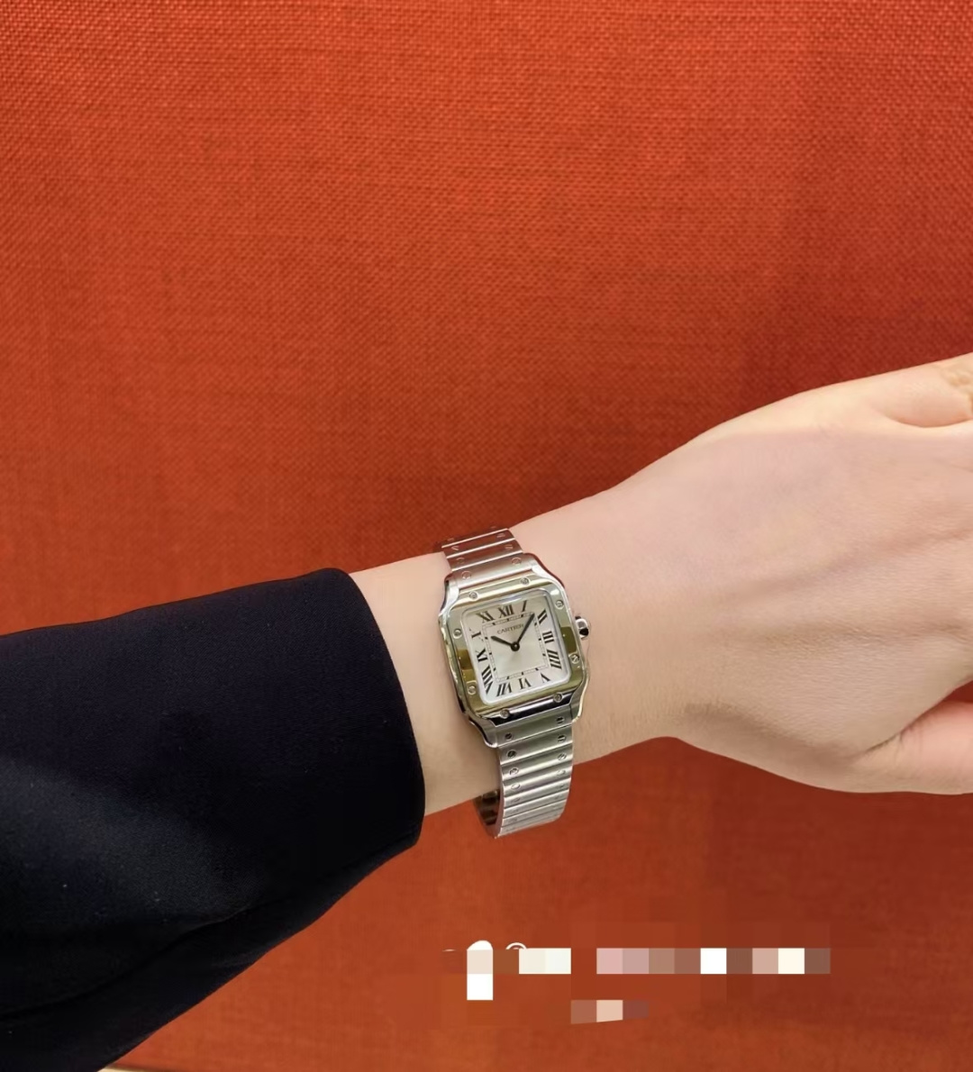 Cartier Style Blue Leather Watches Watches Watches detail image 7 from source 765676