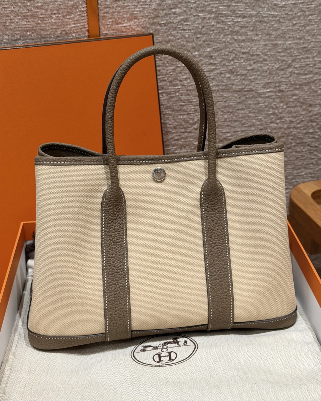 Hermès 30cm (Vanille)