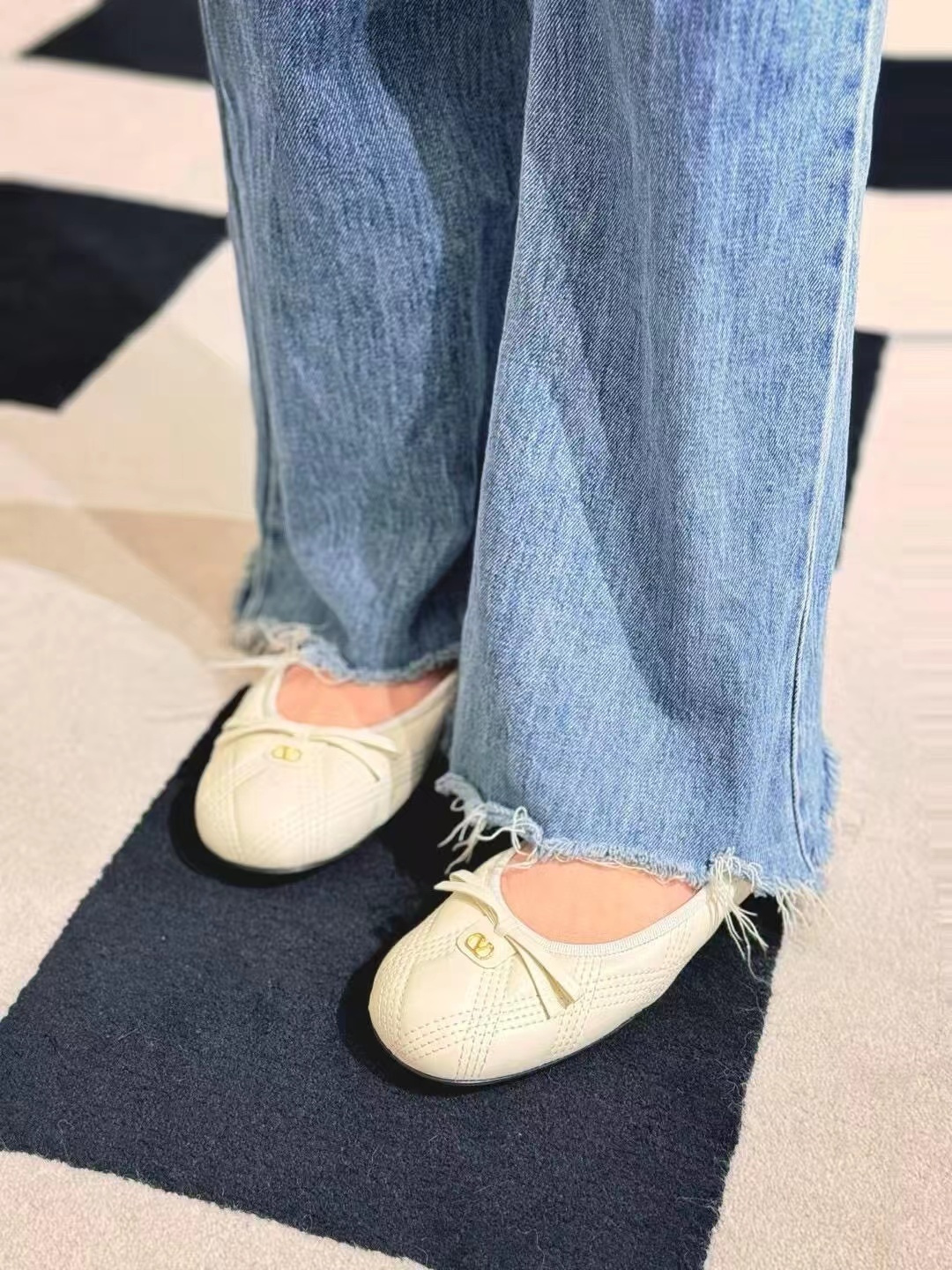 NO:706959,The feeling of lambskin is really amazing!  Super soft ~ suitable for daily commuting and shopping ~ super comfortable and does not scratch your feet!  !  , ballet shoes, sheepskin19860909小羊皮的脚感真的绝了！ 超级柔软～日常通勤、逛街都合适～超级舒服不磨脚！！,芭蕾舞鞋,sheepskin,Women's Shoes