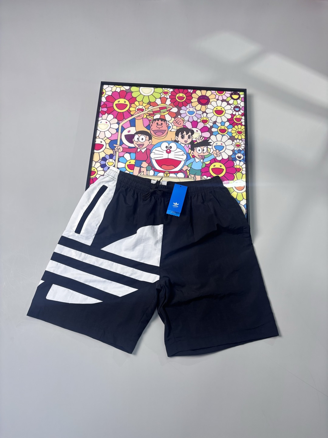 𝟬𝟱𝟰𝟰𝟬#@𝟳𝟴 Trébol 𝗔𝗱𝗶𝗱𝗮𝘀 Adidas 𝗼𝗿𝗶𝗴𝗶𝗻𝗮𝗹𝘀 Pantalones cortos casuales de poliéster con gran 𝗟𝗼𝗴�…