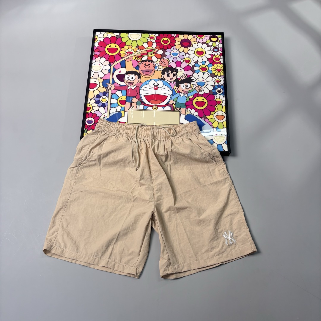 𝟬𝟱𝟰𝟬𝟵#@𝟳𝟱 𝙈𝙇𝘽 Yankees 𝙉𝙔 classic 𝙡𝙤𝙜𝙤 pattern embroidered casual couple quick-dry shorts, fiv…