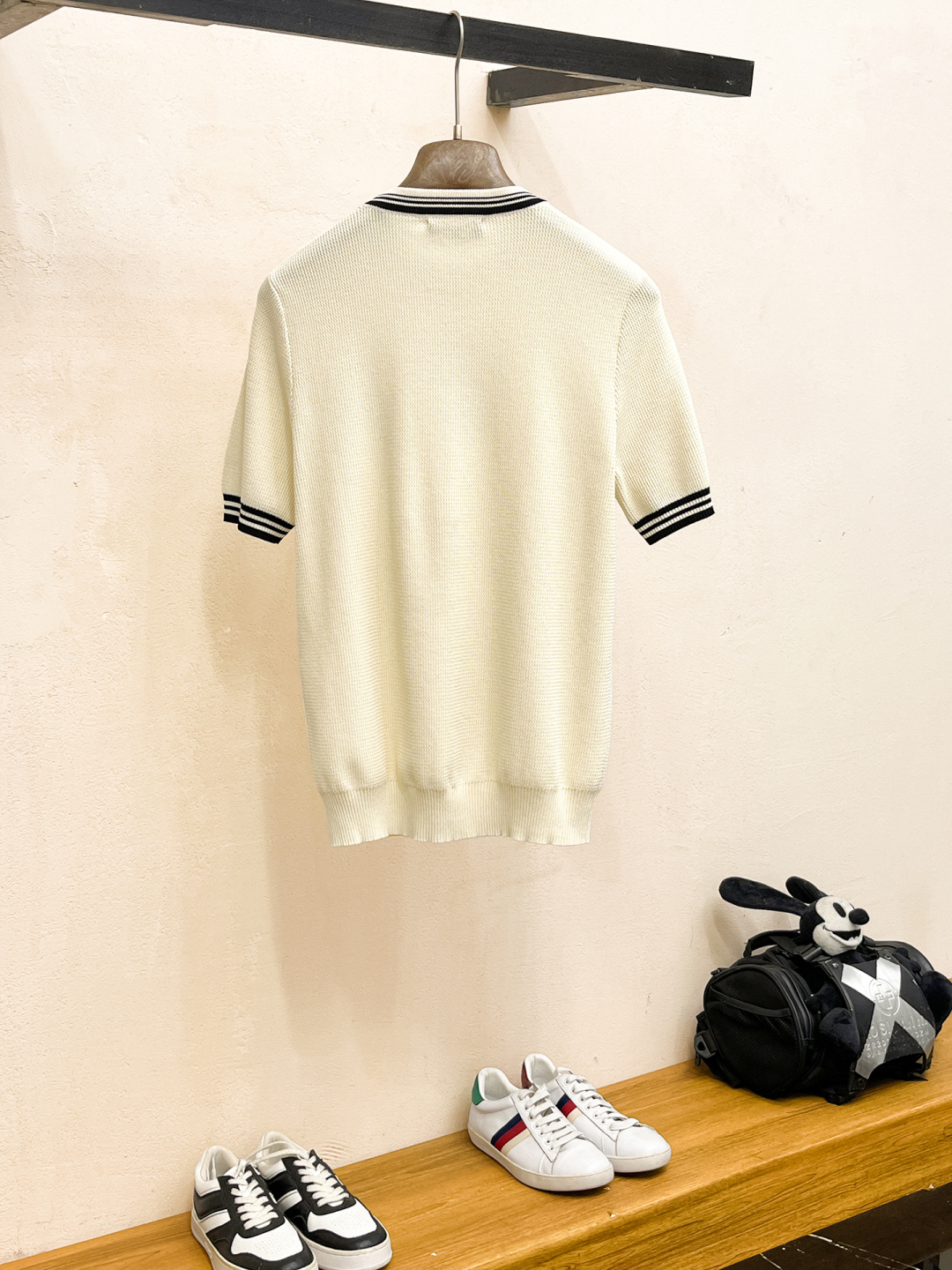 2026春夏新款男士顶级圆领针织短袖T恤，品牌最新设计元素！既不单调也不复杂,恰到好处的展现品味！客供定