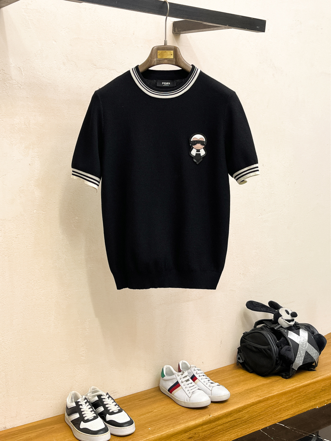 2026春夏新款男士顶级圆领针织短袖T恤，品牌最新设计元素！既不单调也不复杂,恰到好处的展现品味！客供定