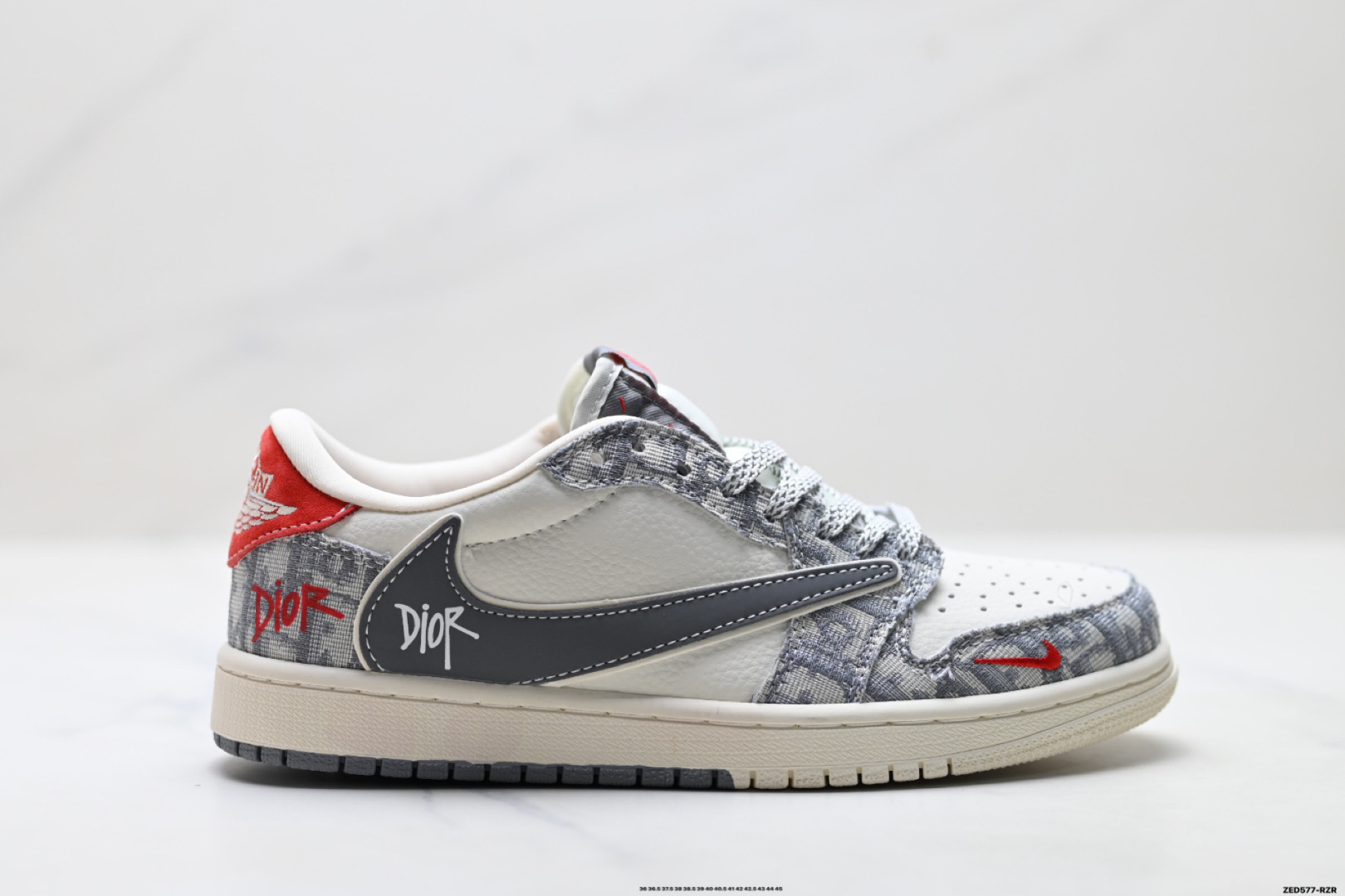 【07010】Nike Air Jordan 1 x Travis Scott Basketball Shoes Size: 36-45