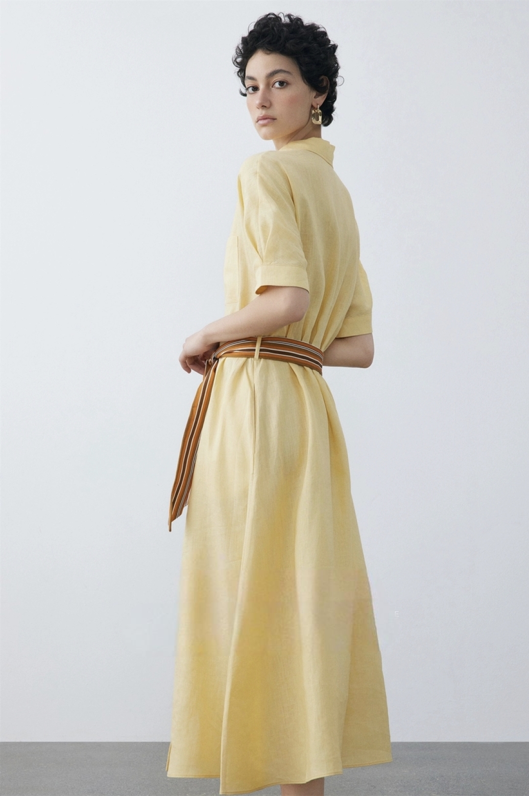 High-Quality Women’s Suit Support and Air-Comfortable Linen Shirts with LP Belts - 图片 4