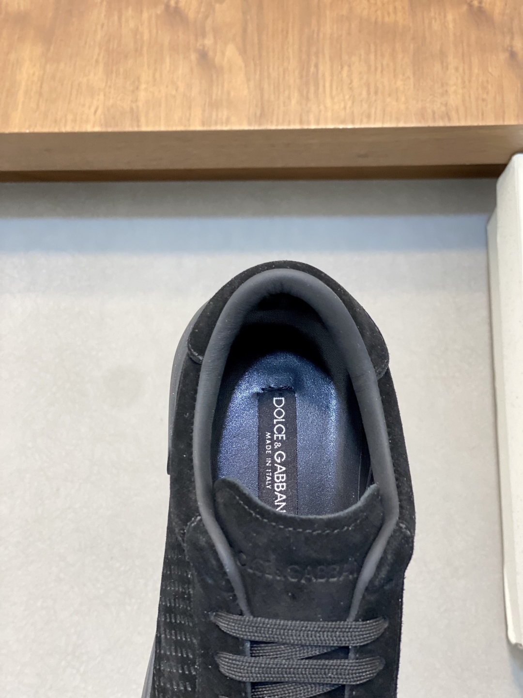 Dolce & Gabbana Men's Black Suede Casual Sneakers - Comfort & Style 8 cmp i1743876036472 2014 0 6