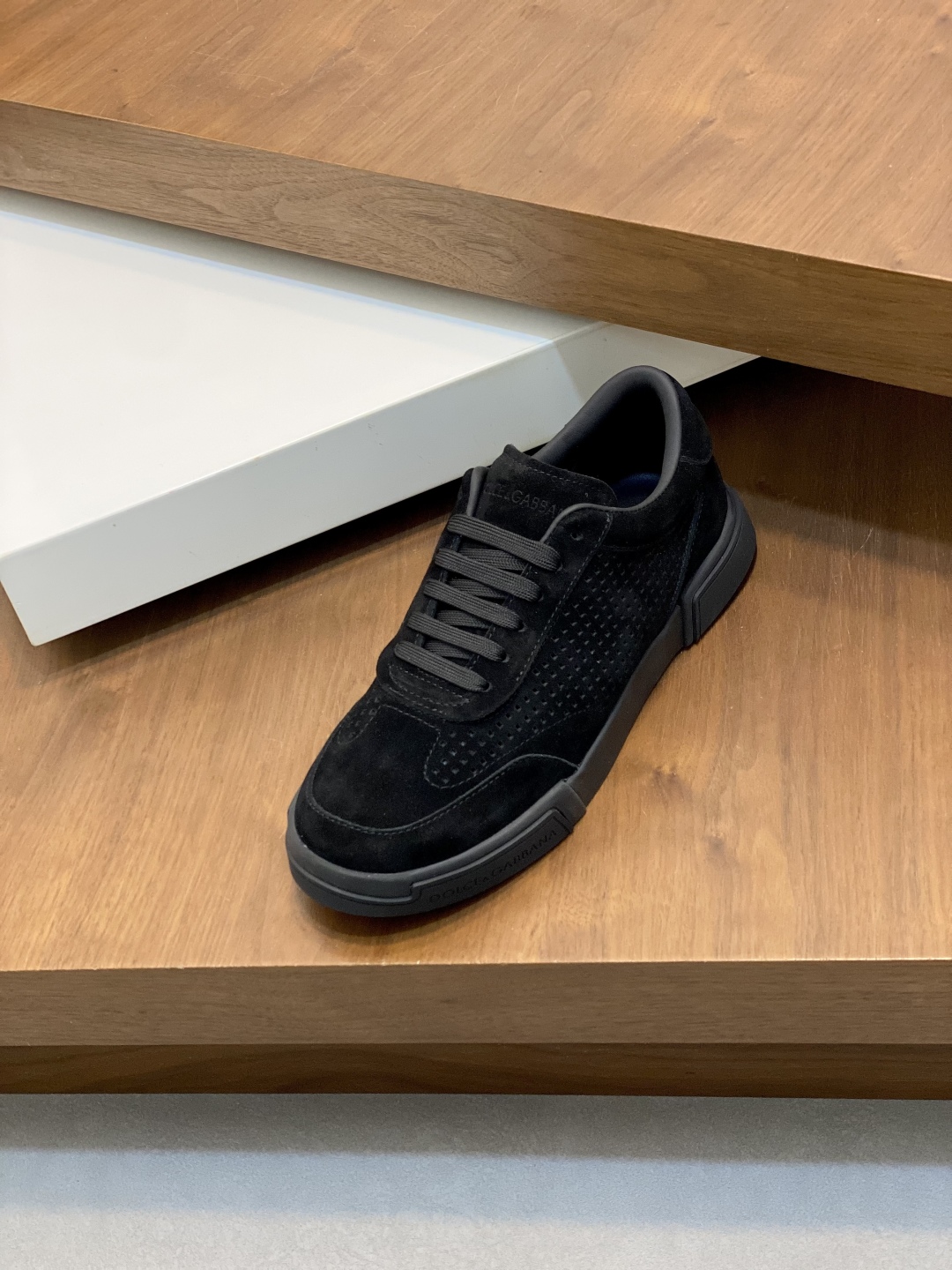 Dolce & Gabbana Men's Black Suede Casual Sneakers - Comfort & Style 7 cmp i1743876036483 7701 0 5