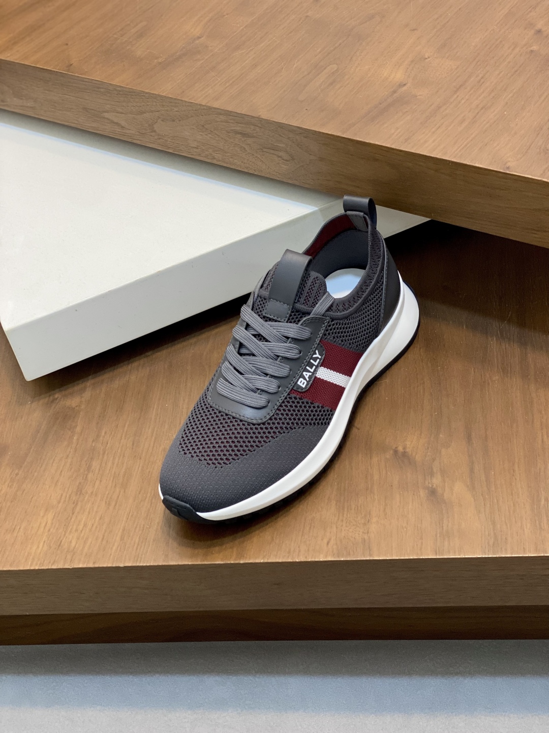 Bally Men's Slip-On Sneakers in Breathable Knit with Classic Logo - Size 39-44 7 cmp i1743957158131 2543 0 5
