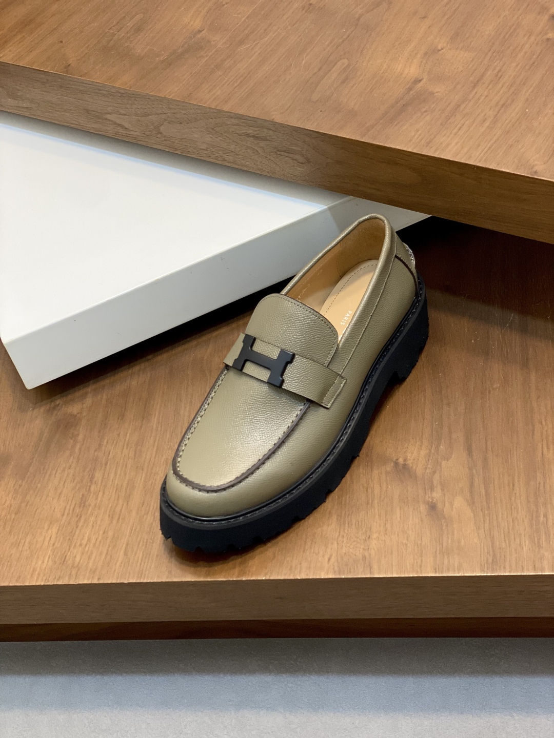 Hermès GAME Matte Calfskin Loafers with Kelly Buckle - Stylish Urban Look 7 cmp i1743957538069 7692 0 5