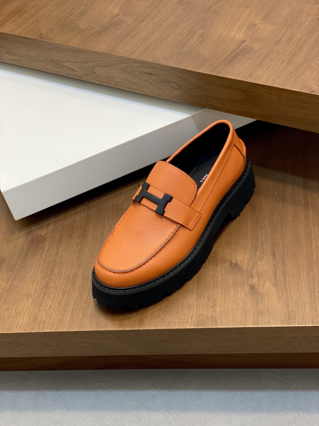 Hermes Men's Game Loafers in Calfskin Leather with Kelly Buckle - Slip-On Style 7 cmp i1743957574424 6185 0 5
