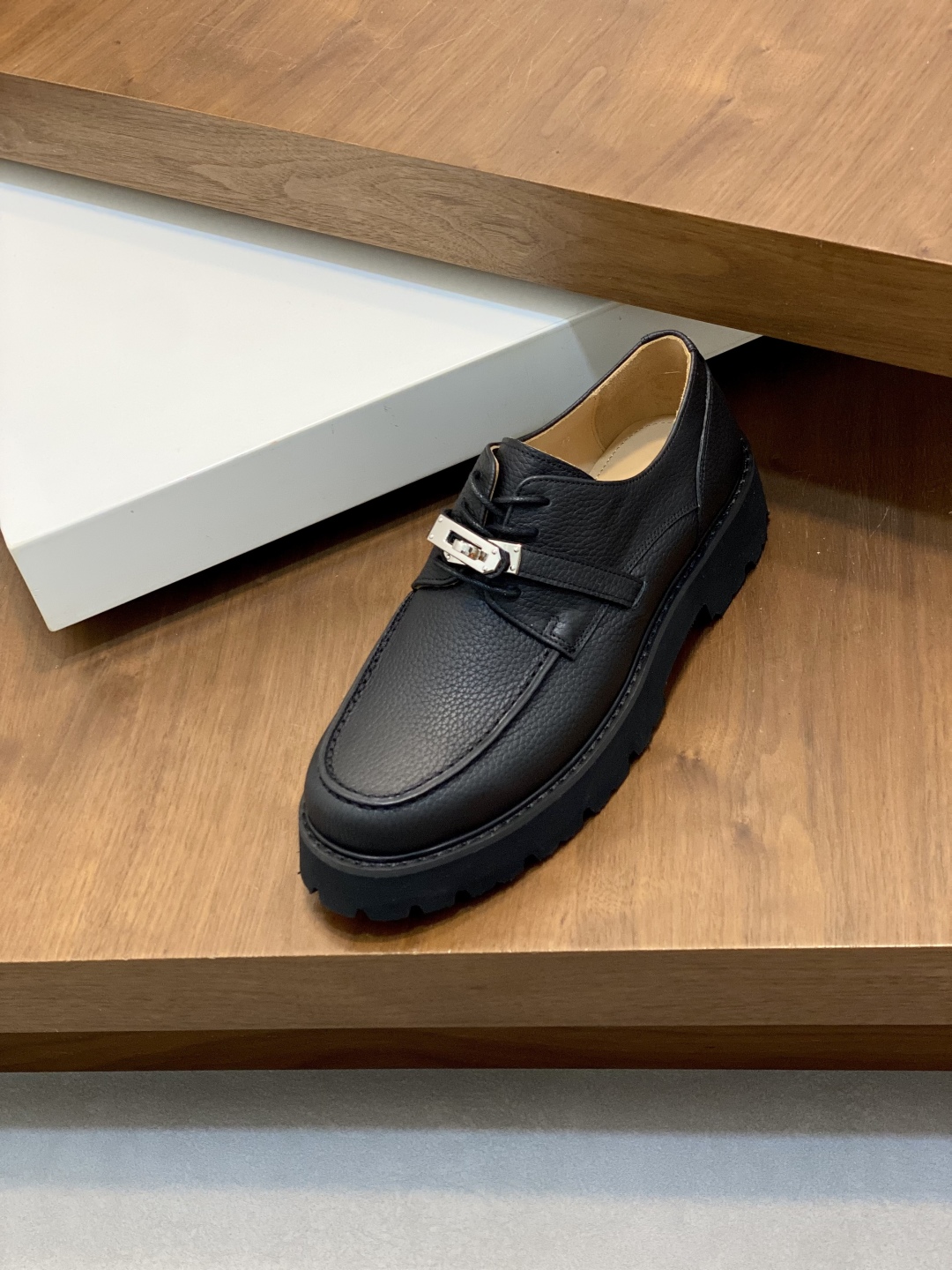 Hermes GAME Matte Calfskin Loafers with Kelly Buckle - Stylish Urban Look 7 cmp i1743957847492 5309 0 5