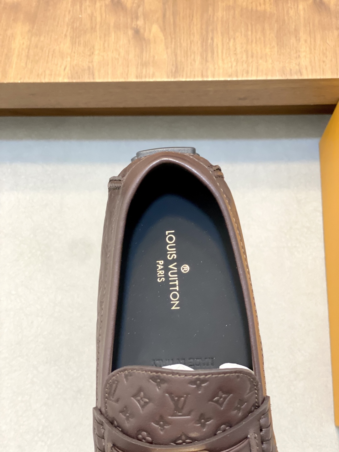 Louis Vuitton Men's Driving Loafers in Monogram Embossed Leather 8 cmp i1743958722779 7357 0 6