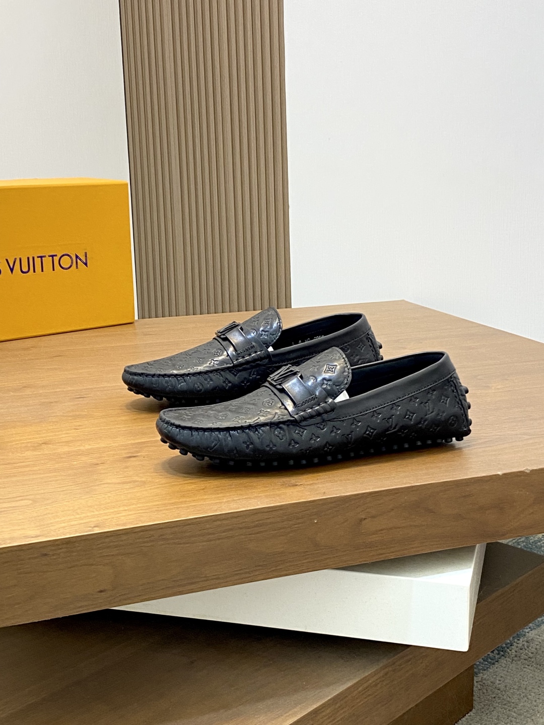 Louis Vuitton Men's Driving Shoes in Black Leather, Sizes 39-44 4 cmp i1743958748174 8657 0 2