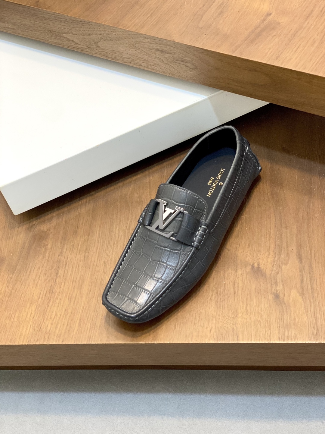 Louis Vuitton Men's Driving Moccasins Leather Loafers, Luxury Designer Shoes 7 cmp i1743959047757 1832 0 5
