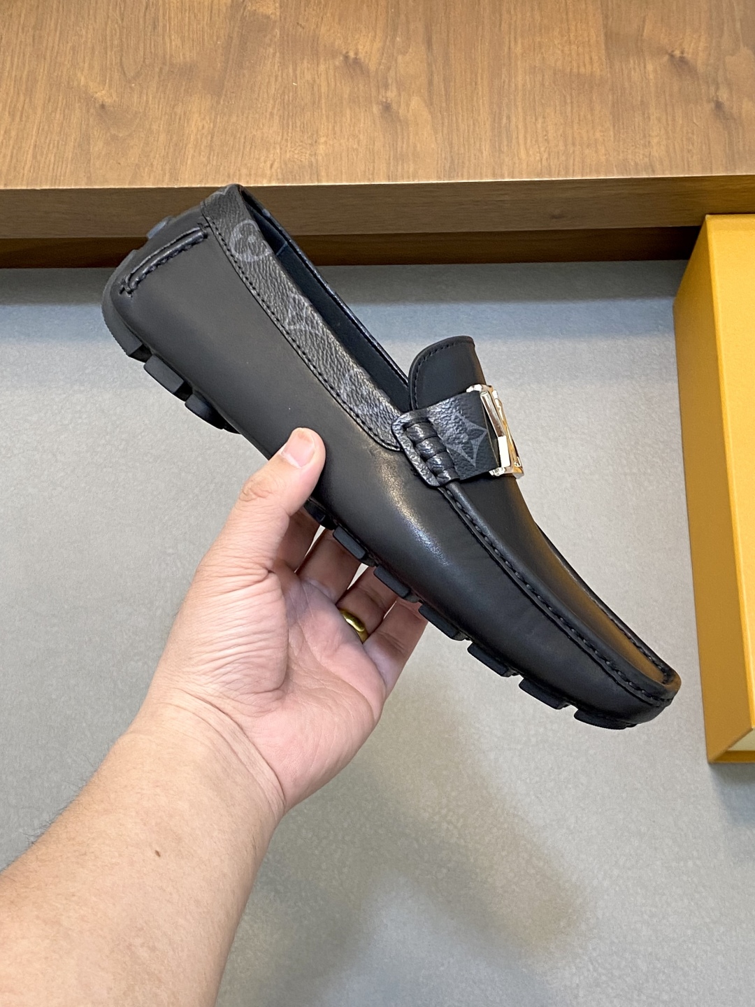 Louis Vuitton Men's Leather Driving Shoes Classic Loafers Size 39-44 5 cmp i1743959312786 6354 0 3