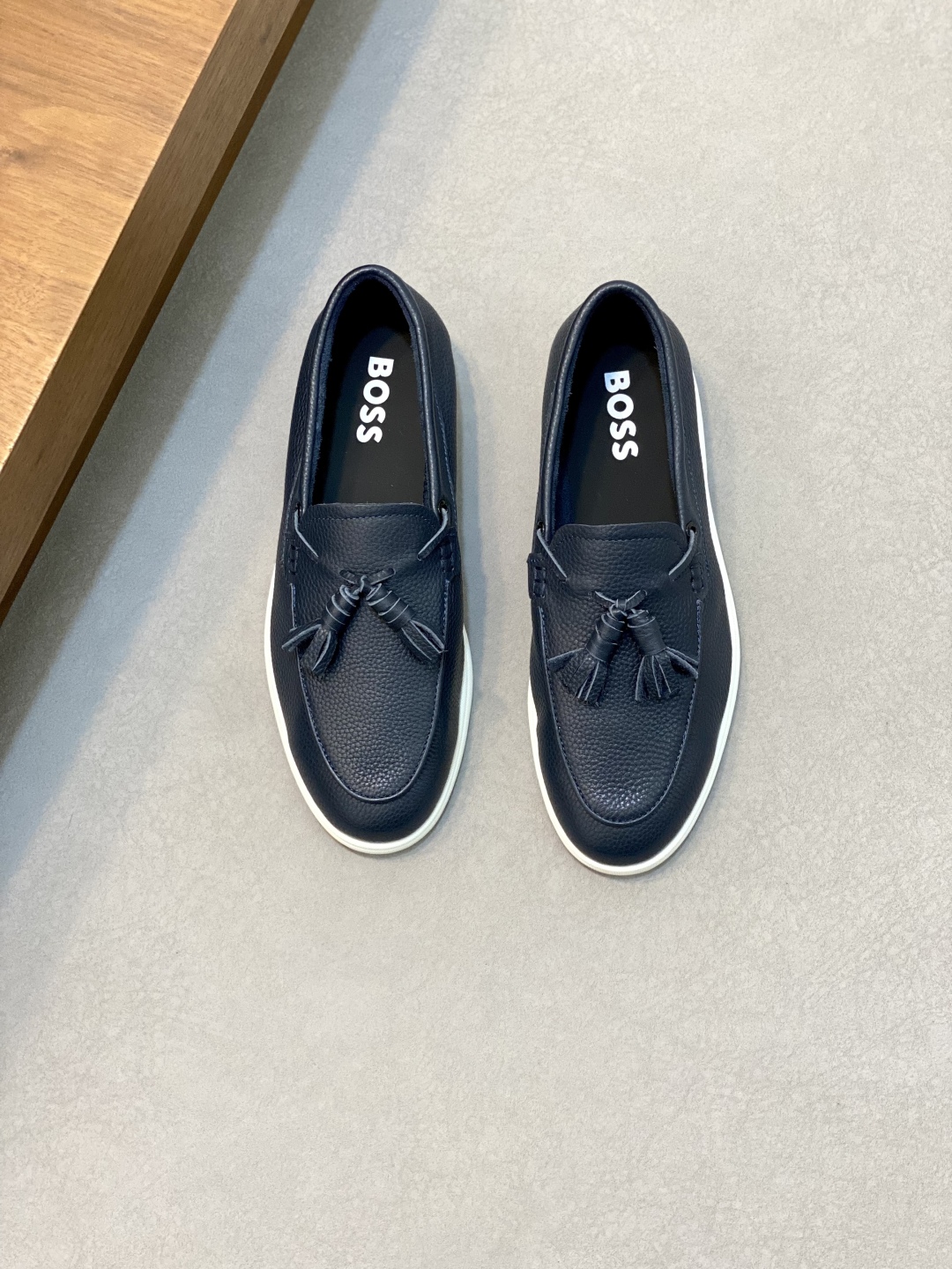 BOSS Men's Slip-On Tassel Loafers Premium Leather Comfortable and Breathable 2 cmp i1744217346385 727 0 0
