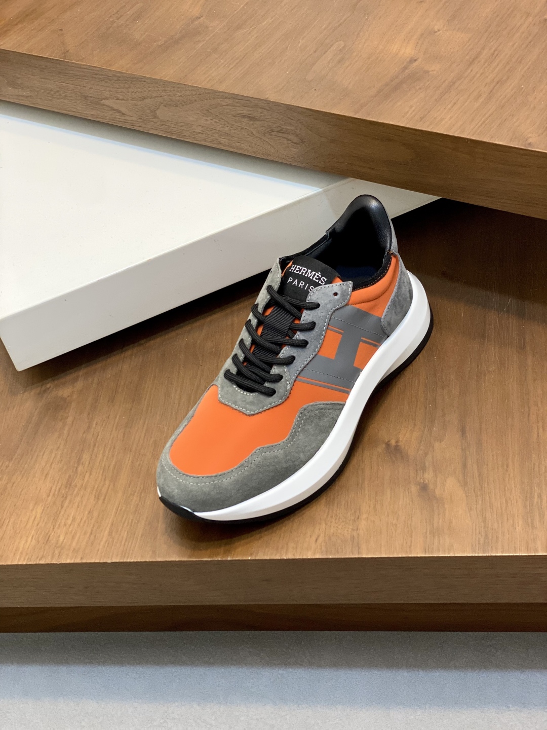 Hermès Haru Color Block Thick Sole Sneakers, Calfskin Leather, Urban Style 7 cmp i1744998701120 3088 0 5