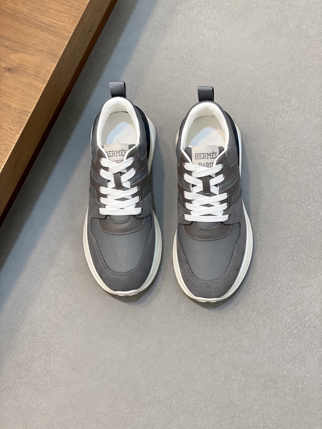 Hermes Haru Leather & Canvas Derby Sneakers for City-Ready Style 2 cmp i1744998802310 3309 0 0