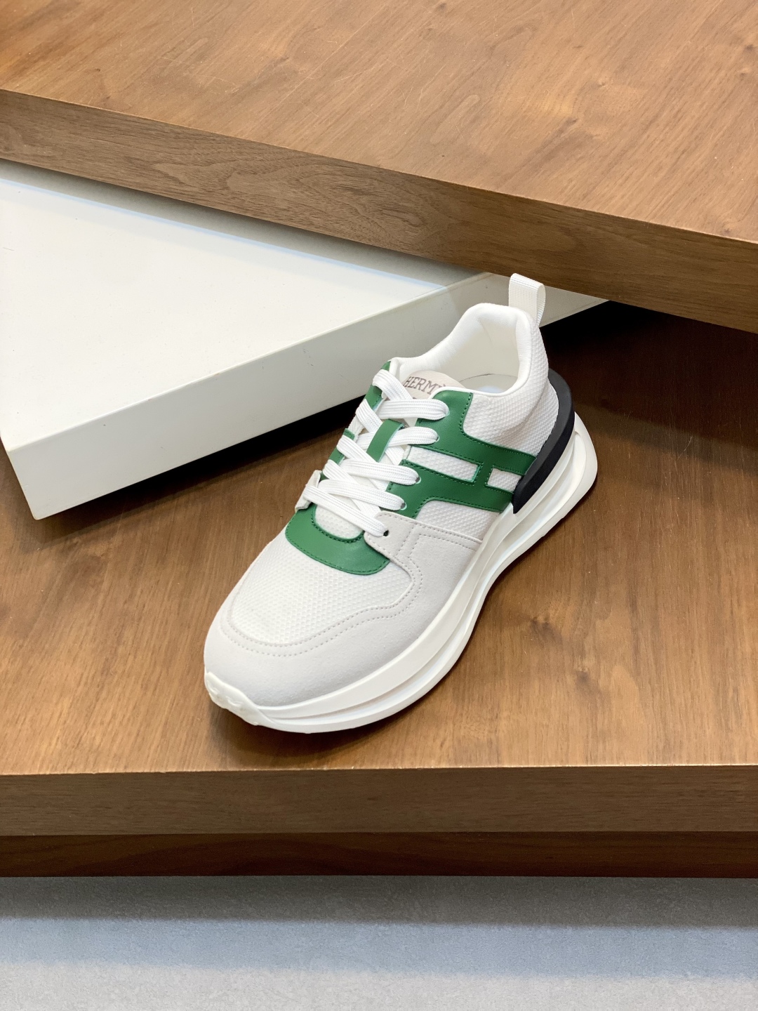 Hermes Haru Chunky Sole Derby Shoes - Calfskin Panelled Sneakers, Urban Style 7 cmp i1744998968309 9486 0 5