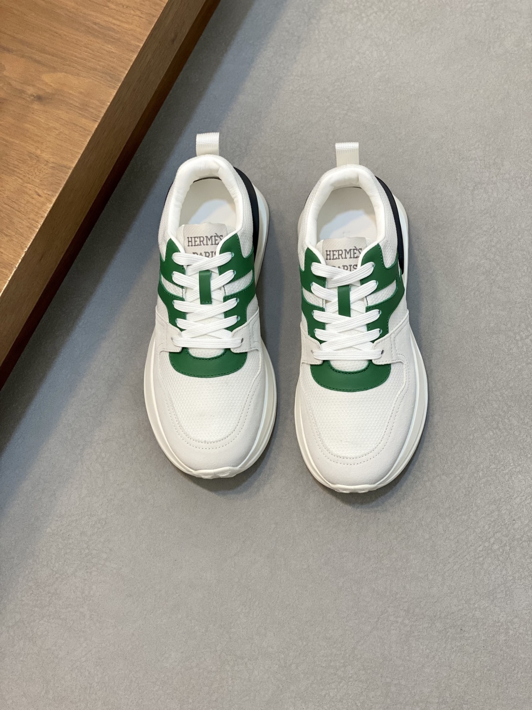 Hermes Haru Chunky Sole Derby Shoes - Calfskin Panelled Sneakers, Urban Style 2 cmp i1744998968313 8940 0 0