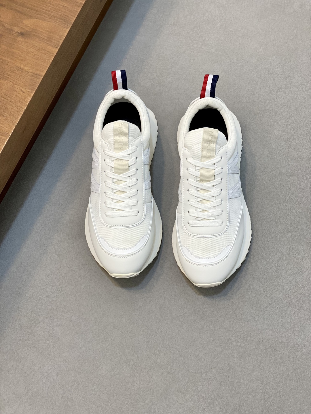 Moncler Men's White Avrie Sneakers - Breathable Mesh, Comfortable & Stylish 2 cmp i1745037277103 6706 0 0