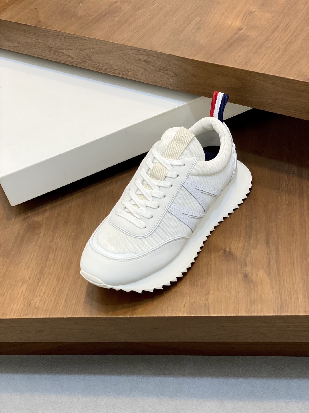 Moncler Men's White Avrie Sneakers - Breathable Mesh, Comfortable & Stylish 7 cmp i1745037277104 348 0 5