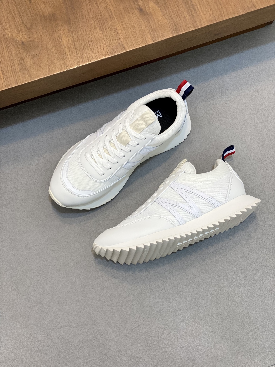 Moncler Men's White Avrie Sneakers - Breathable Mesh, Comfortable & Stylish 6 cmp i1745037279283 9327 0 4
