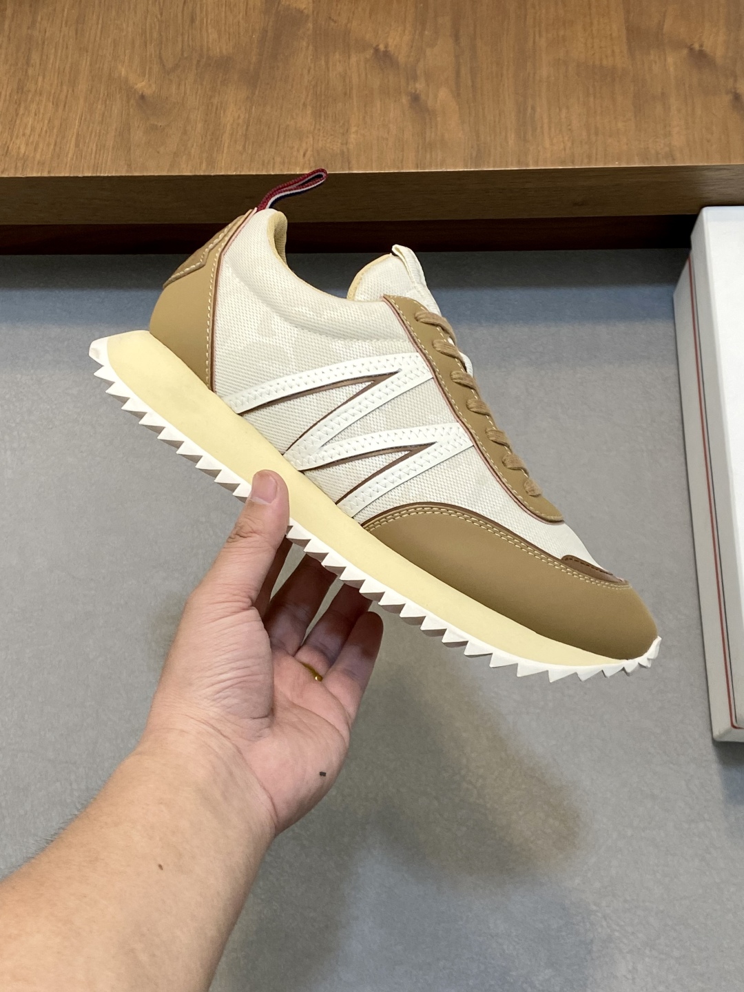 Moncler Men's Sneakers with Breathable Mesh and Rubber Details, Sizes 39-44 5 cmp i1745037290373 9751 0 3