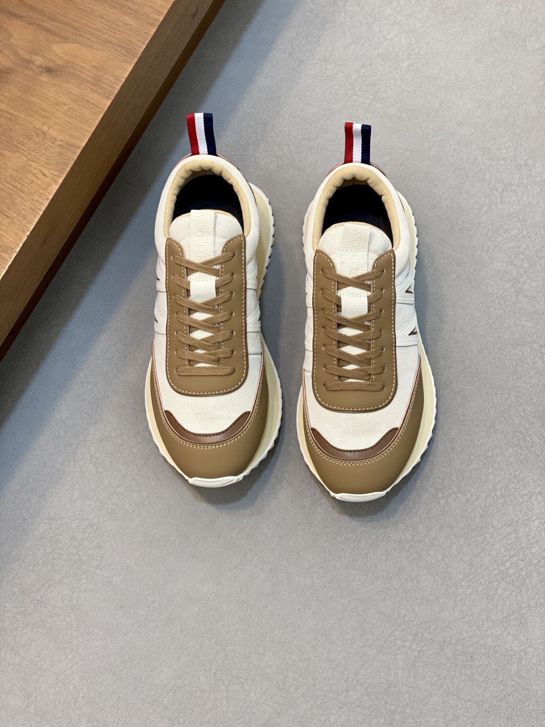 Moncler Men's Sneakers with Breathable Mesh and Rubber Details, Sizes 39-44 1 Moncler Men's Sneakers with Breathable Mesh and Rubber Details, Sizes 39-44